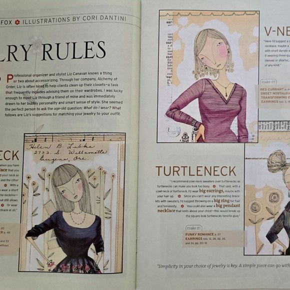 Stringing Magazine Winter 2008 97 Original Jewelry Designs - Picture 9 of 13